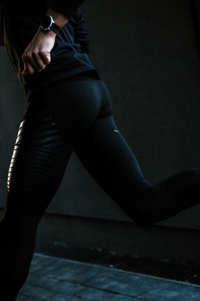 LS TS RUN 500 SEAMLESS BLACK AW25
